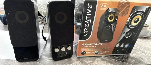 CREATIVE GIGAWORKS T20 Series II Computer Speakers - Immaculate £20.00 ...