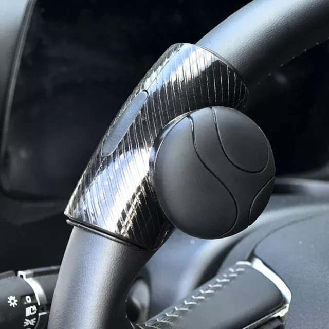 Car Steering Wheel Handle Assister Spinner Knob Ball Accessories Universal Black