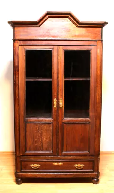 Antiker traumhafter Geschirrschrank, Vertiko - Vitrine Antik ca. 1880 2