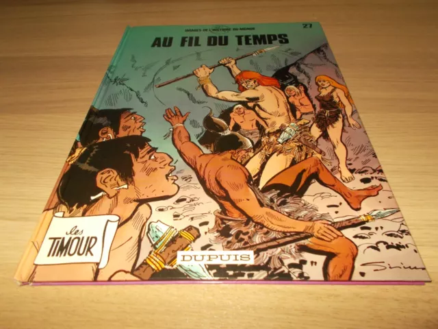 Bd Les Timour Tome 27 Au Fil Du Temps En Eo / Sirius / Dupuis / Be