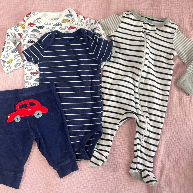 Baby boy carters car clothing set 3 months