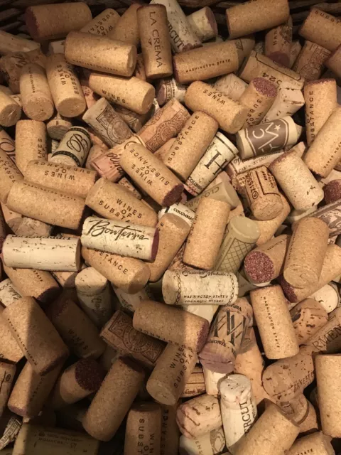 Natural Cork Used Wine Bottle Corks - 50 Corks Crafts Projects Upcycle