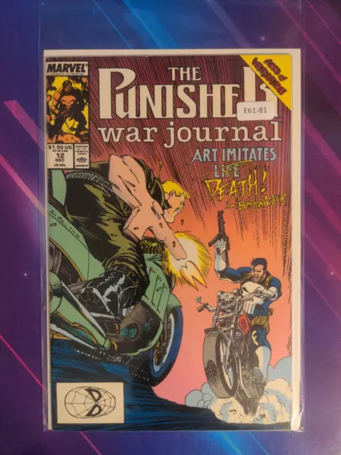 Punisher War Journal #12 Vol. 1 High Grade Marvel Comic Book E61-81