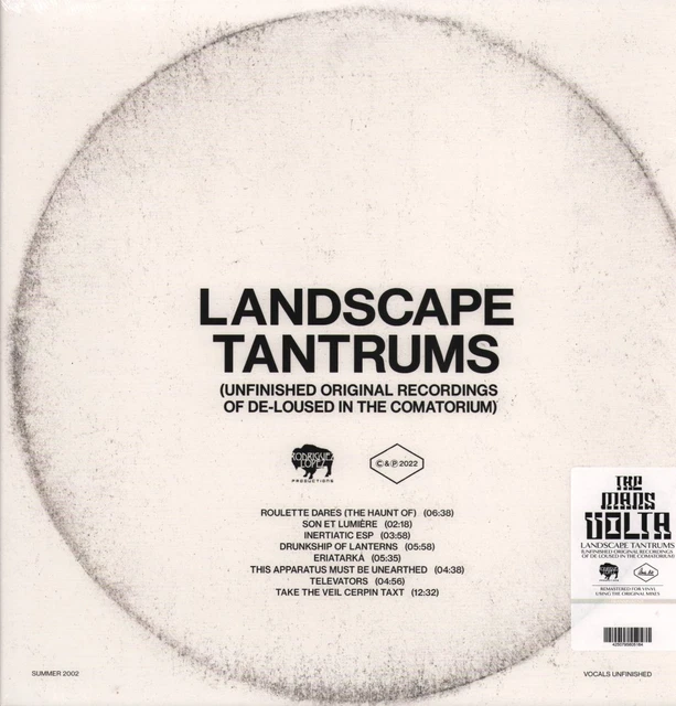 Mars Volta - Landscape 1LP/Transparent - New VINYL - M326S