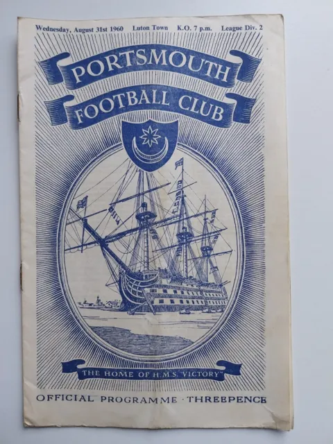Portsmouth V. Luton - 31.8.60