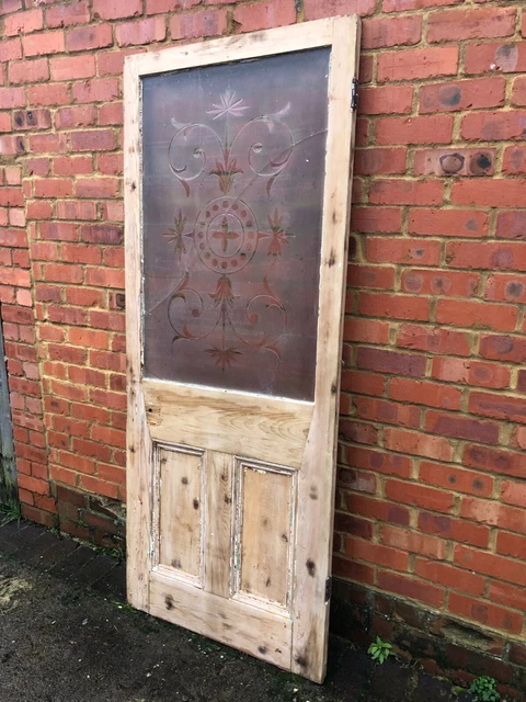 Reclaimed Victorian Glazed  Door With choice Of Glass ML0803