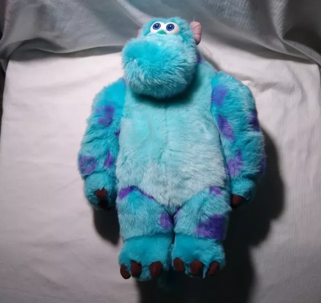 Disney Store Pixar Monsters Inc Sully Plush 15" Sullivan Blue Stuffed Animal