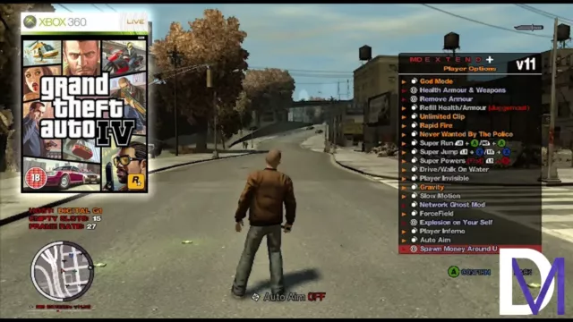 GRAND THEFT AUTO IV - Mod Menu Glitchinng V9 (ISO Disc) - Xbox 360 £24.00 -  PicClick UK