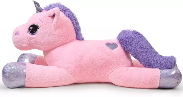 Giocattolo Gigante Di Peluche Unicorno, Grande Peluche Animale, Grande Cavallo G