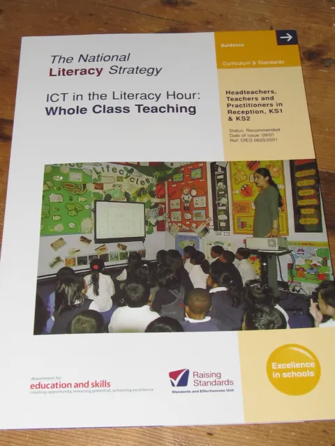 The National Literacy Strategy Ict In The Literacy Hour Whole Class Teach B019