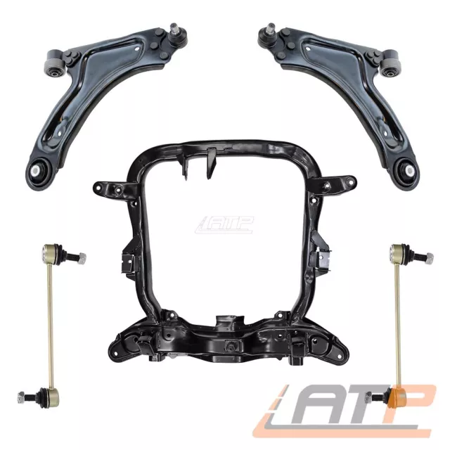 ACHSKÖRPER VORNE + 2x QUERLENKER + 2x KOPPELSTANGE FÜR OPEL MERIVA A