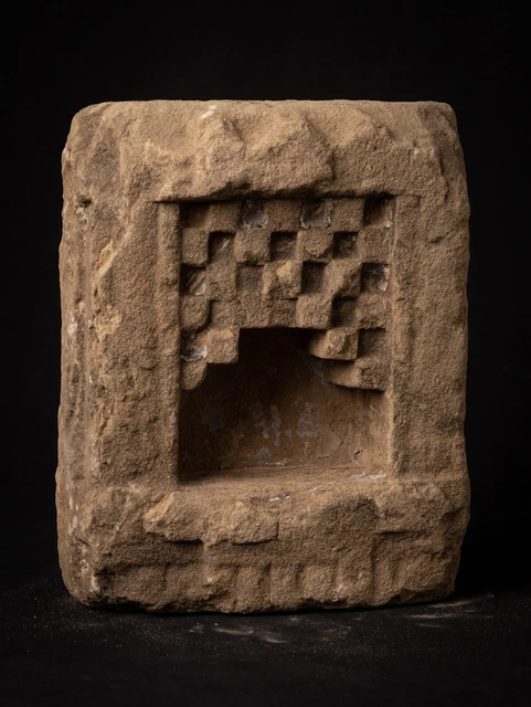 Antique sandstone shrine from India from India, 19th century