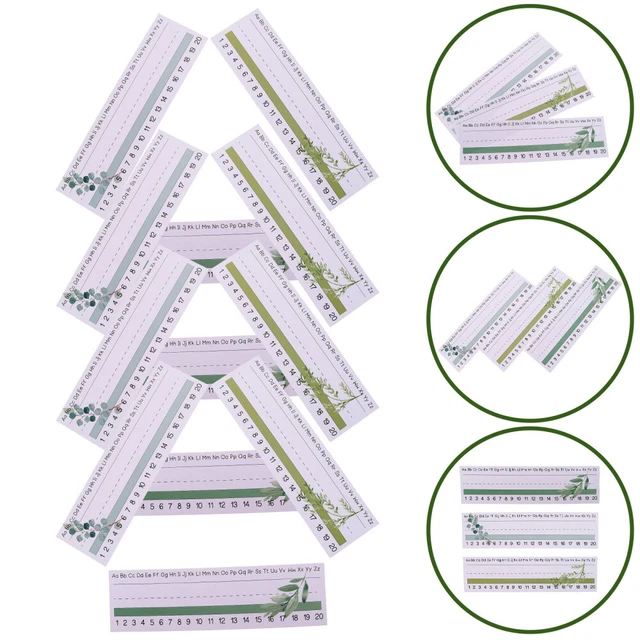 60 SHEETS OF Classroom Desk Name Tags Classroom Nameplates Blank Tags