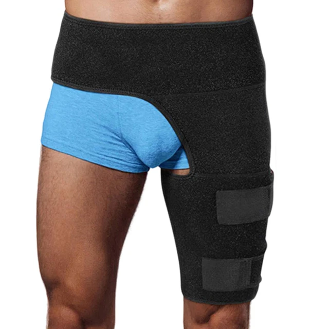Hip Brace Compression Groin Support Wrap for Sciatica Pain Relief Thigh Recovery