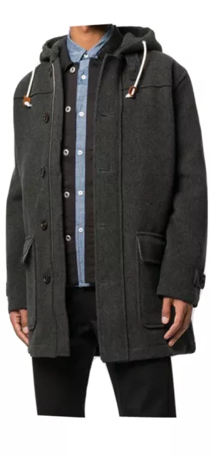 Universal works grey mountain parka coat , M