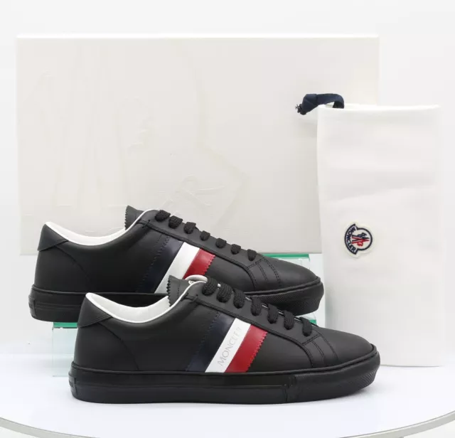 Trainers Moncler - New Monaco leather sneakers - 4M7144601A9A778