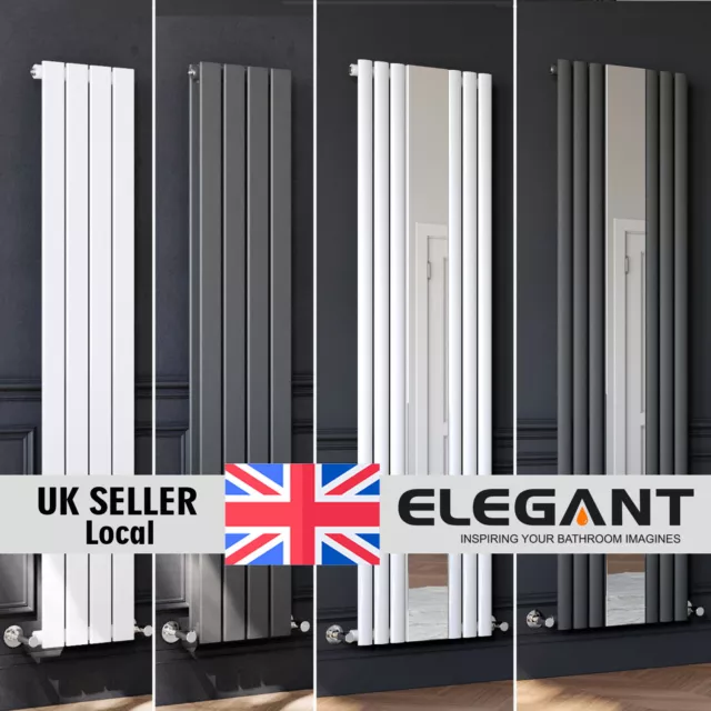 Vertical Radiator 1800 1600 Flat Panel Oval Column Central Heating Tall Rads