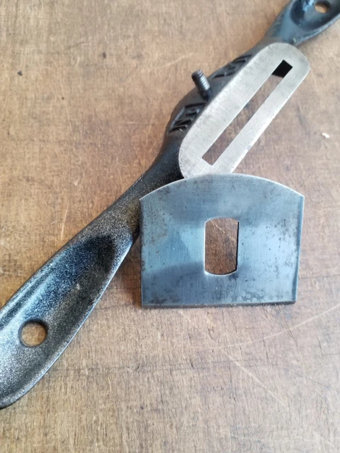 Vintage Stanley No 51 Spoke Shave Flat Bottom **Spares or repair** 3