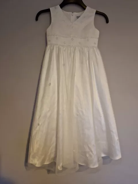 Pierce Fionda Abito damigella d'onore/fiori/cresima età 8