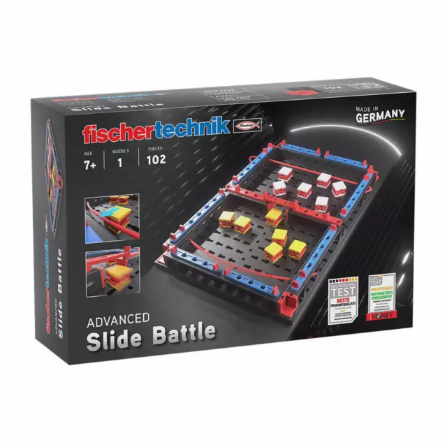 fischertechnik Advanced Slide Battle 102-tlg. Technik Baukasten Spielzeug Spiel