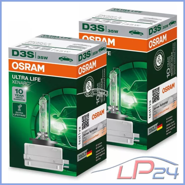 2X Osram D3S Xenarc Ultra Life 66340Ult Ampoule Xénon 42V/35W