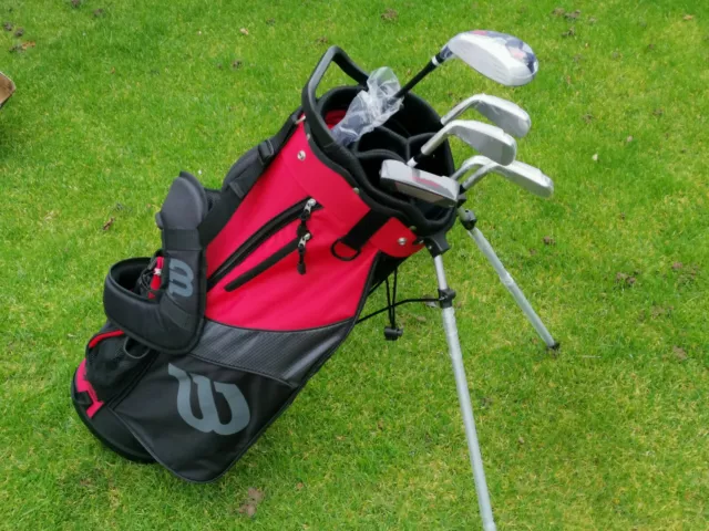 Wilson Staff SGI Set Eisen 5,7,9,SW Holz 3 Putter, Bag Herren neu UVP 330 €