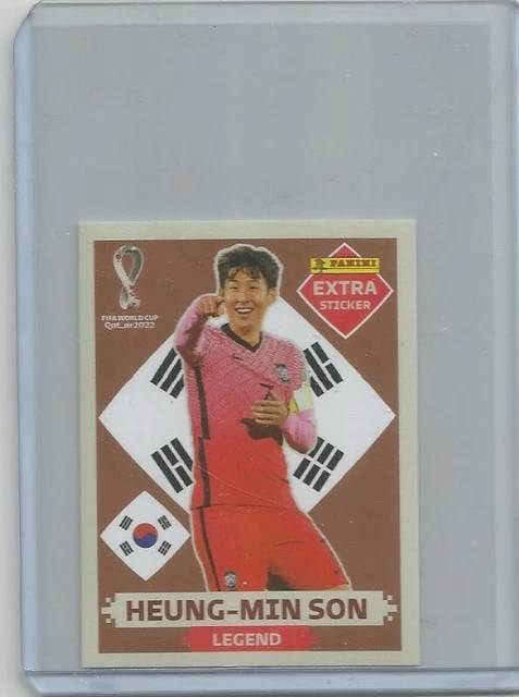 Autocollant Panini Qatar 2022 - Légende Heung-Min Son - Base - Occasion
