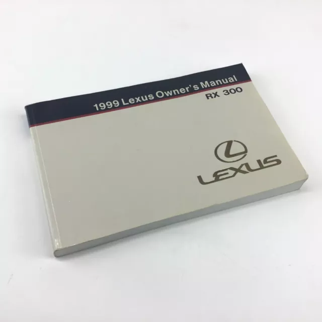 1999 Lexus RX 300 RX300 Owners Owner's Manual OEM