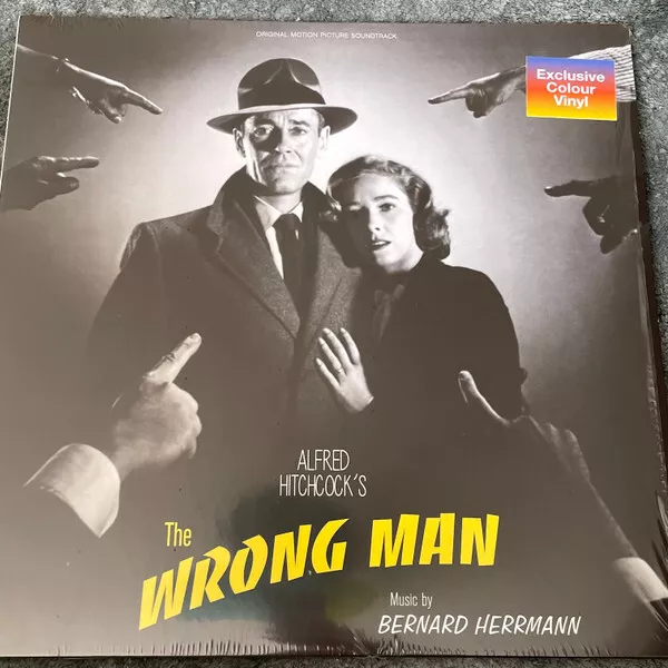 Bernard Herrmann The Wrong Man (Original Motion Picture Soundtrack) - LP 33T