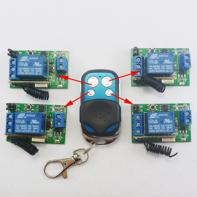 SMART HOME KIT 433M Wireless remote control Intelligent Remote Delay