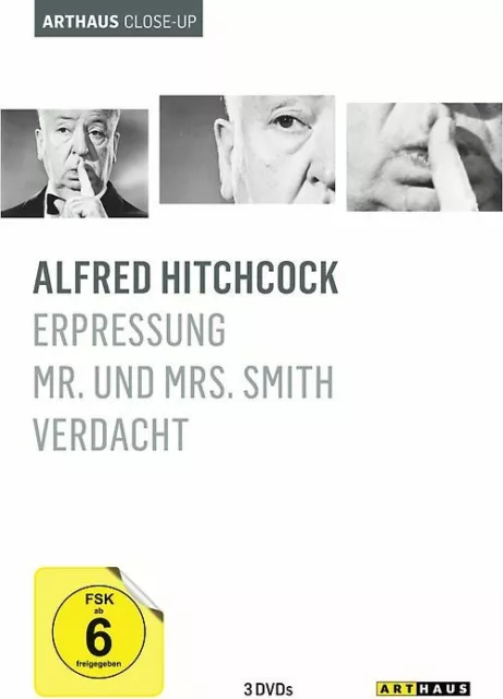 Alfred Hitchcock - Arthaus Close-Up [3 DVDs]