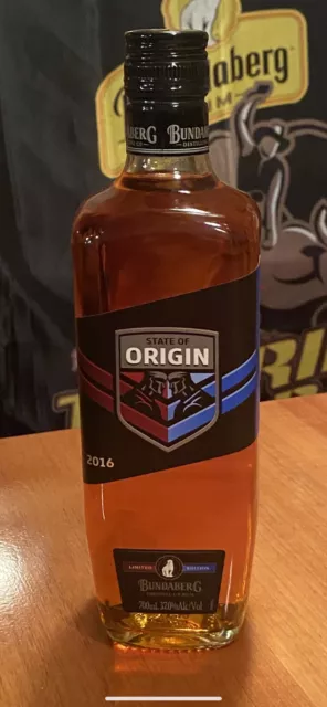 Bundaberg Rum 2016 State Of Origin 700 ML Bottle