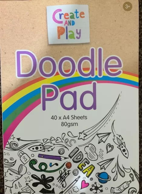 Diddle Doodle Coloring Pad, FUN TIME for KIDS NEW!
