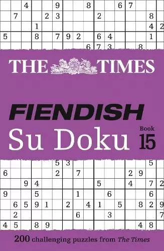 Times Fiendish Su Doku Book 15 by The Times Mind Games