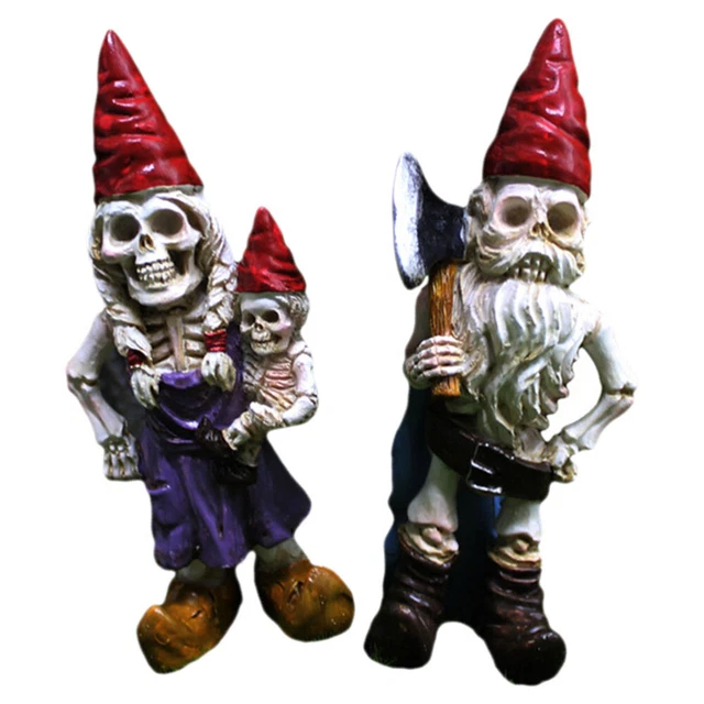 2 Pcs Résine Ornements Scandinaves Nisse Suédois Fait À La Main