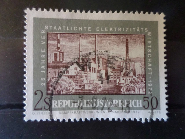 Austria 1972, Stamp 1219, Station Thermal Vienna, Obliterated, VF Used Stamp