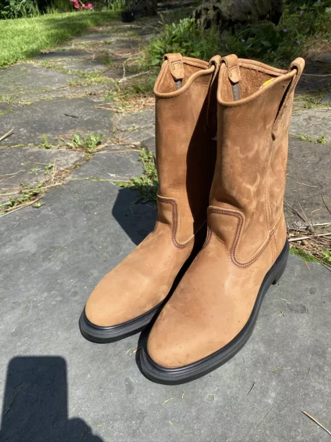 RED WING PECOS SuperSole 1105 Size 11.5 E Leather Soft Toe Men Work Boots EUC 109.99 PicClick
