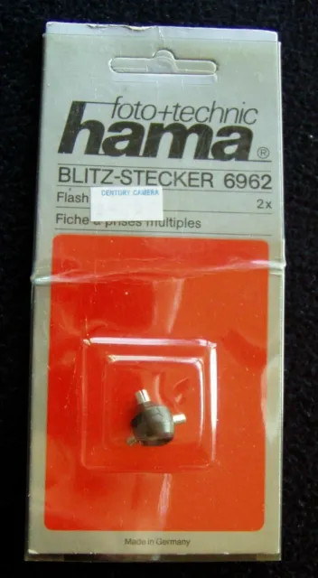 Conector flash Hama 6962 conexión flash 2x / 2x