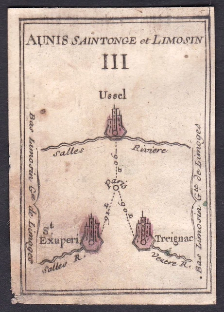 Limosin Frankreich France playing card carte a jouer Spielkarte cards cartes