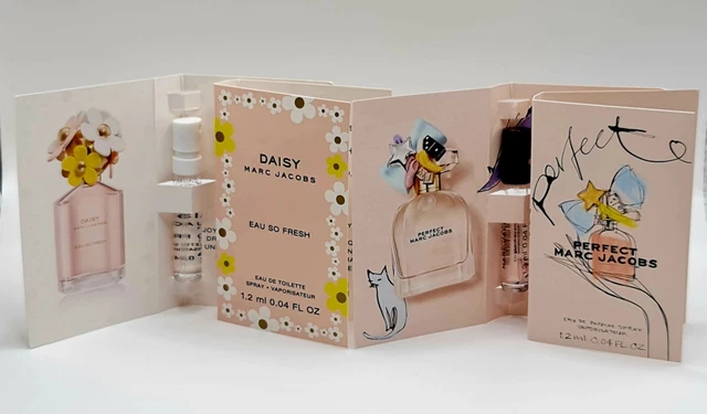 2x Marc Jacobs Perfect & 2x Marc Jacobs Daisy Eau So Fresh ( 4x 1,2 ml ) Parfum