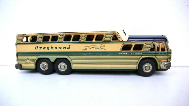 Bus de tourisme rouge 30 cm à friction - Jouet Dickie Toys