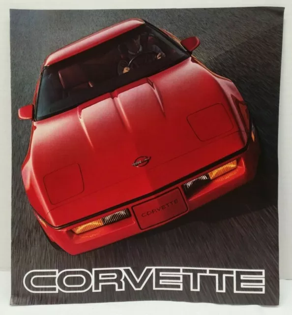 🚘 1985 Chevrolet CORVETTE Dealership Sales BROCHURE - Dealer NOS 85 Chevy Vette