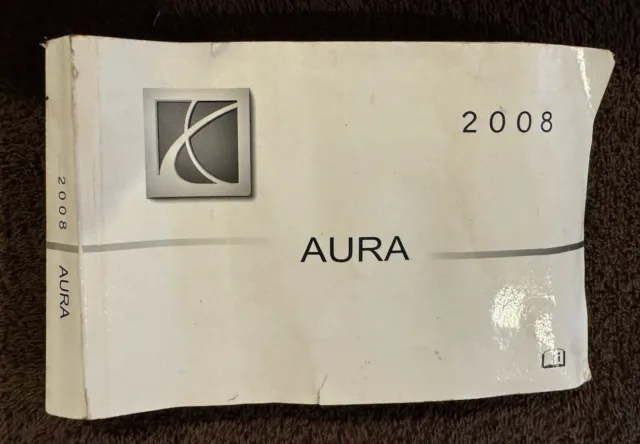 2008 Saturn Aura Owners Manual Handbook OEM
