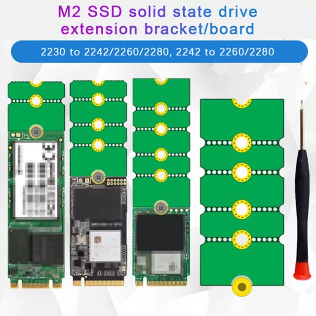 NGFF M.2 SSD Adapter Card 2242 To 2280 2230 To 2280 Transfer Card Adapter