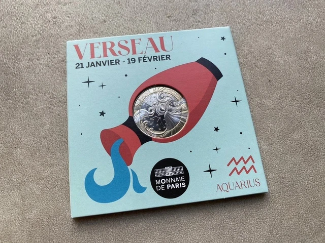 Monnaie Commémorative 5€ – Signe Gémeaux – Astrologie – Monnaie De Paris – 2024