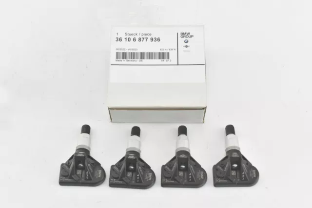 4X 6877936 TPMS Capteur de pression des pneus BMW F44 G11 G12 G15 G05 G07 RDCI