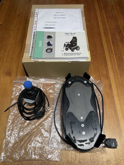 Control de pie Otto Bock B600 + joystick Midi