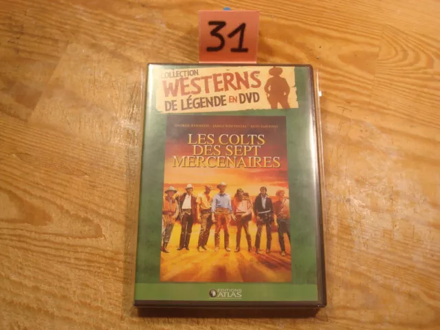 DVD : LES COLTS DES SEPT MERCENAIRES - George KENNEDY / Western / Comme NEUF