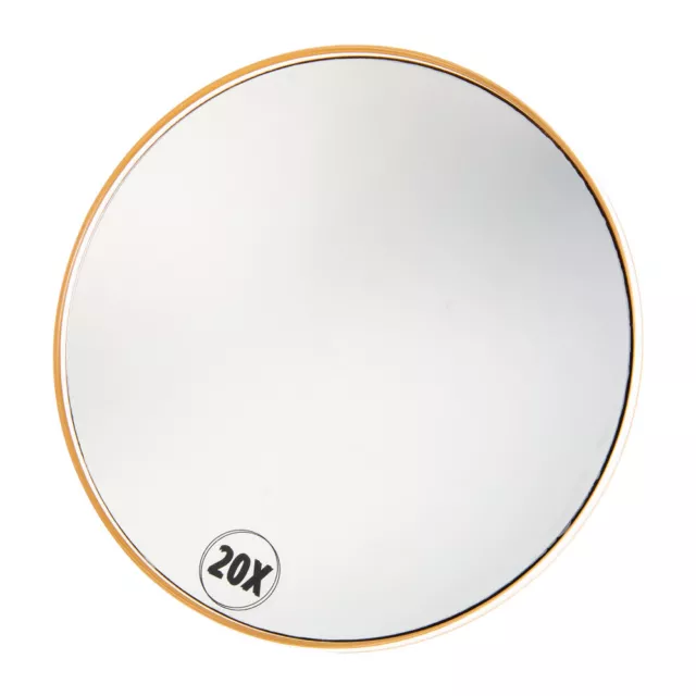 Badezimmerspiegel für die Wand Taschenspiegel 20X Runde Make-Up Spiegel Moderne