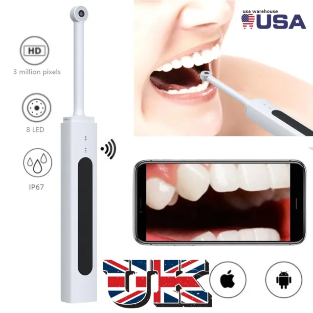 Dental Intraoral Camera USB Digital Imaging Intra Oral Endoscope 8 LED light